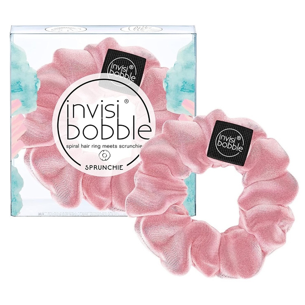 INVISIBOBBLE SPRUNCHIE SCRUNCHIE SPIRAL HAIR RING - PINK